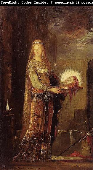 Gustave Moreau Salome Carrying the Head of John the Baptist on a Platter